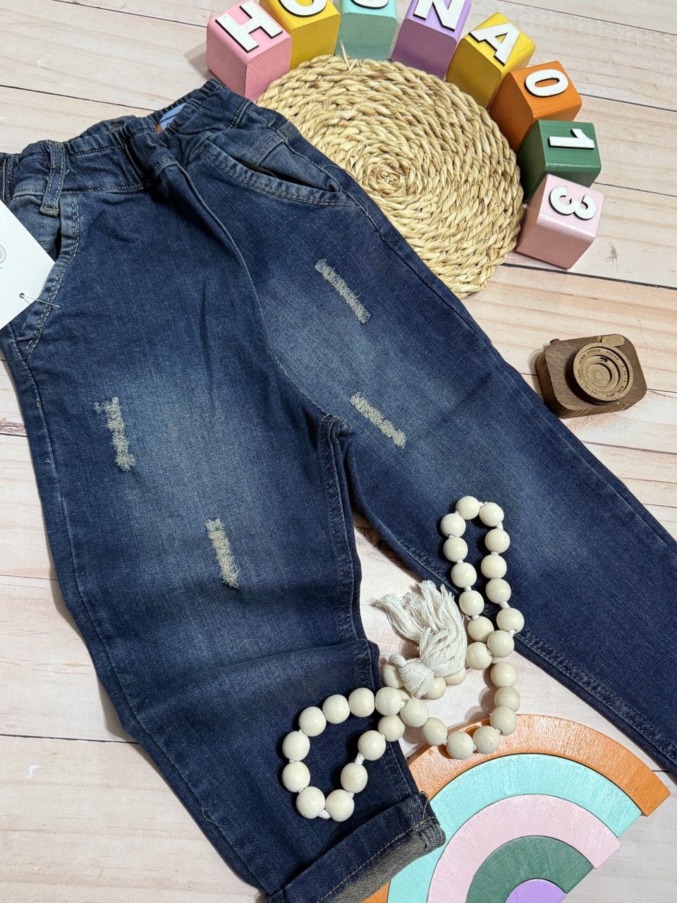 عکس محصول شلوار جین مام استایل - شماره 8