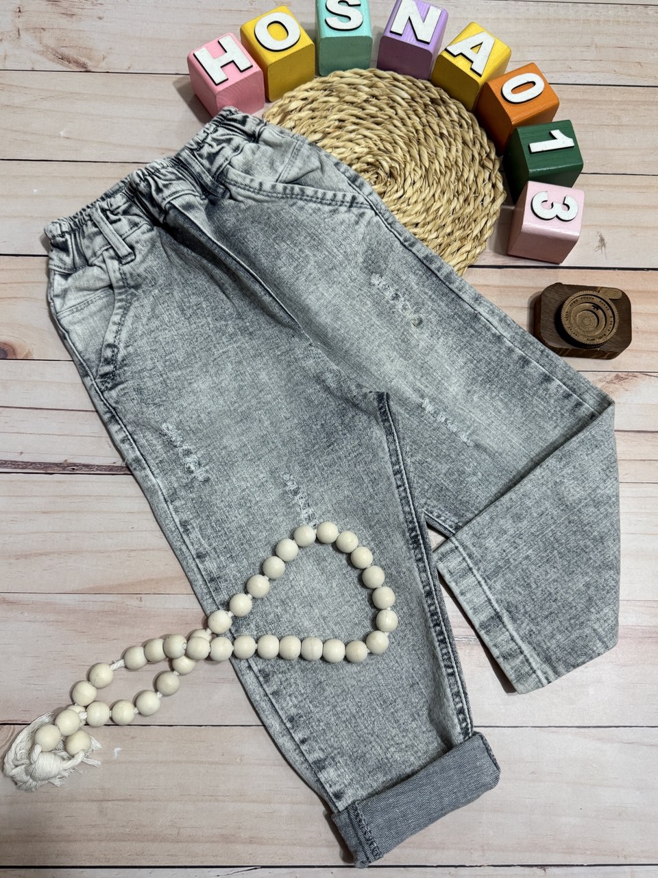 عکس محصول شلوار جین مام استایل - شماره 4