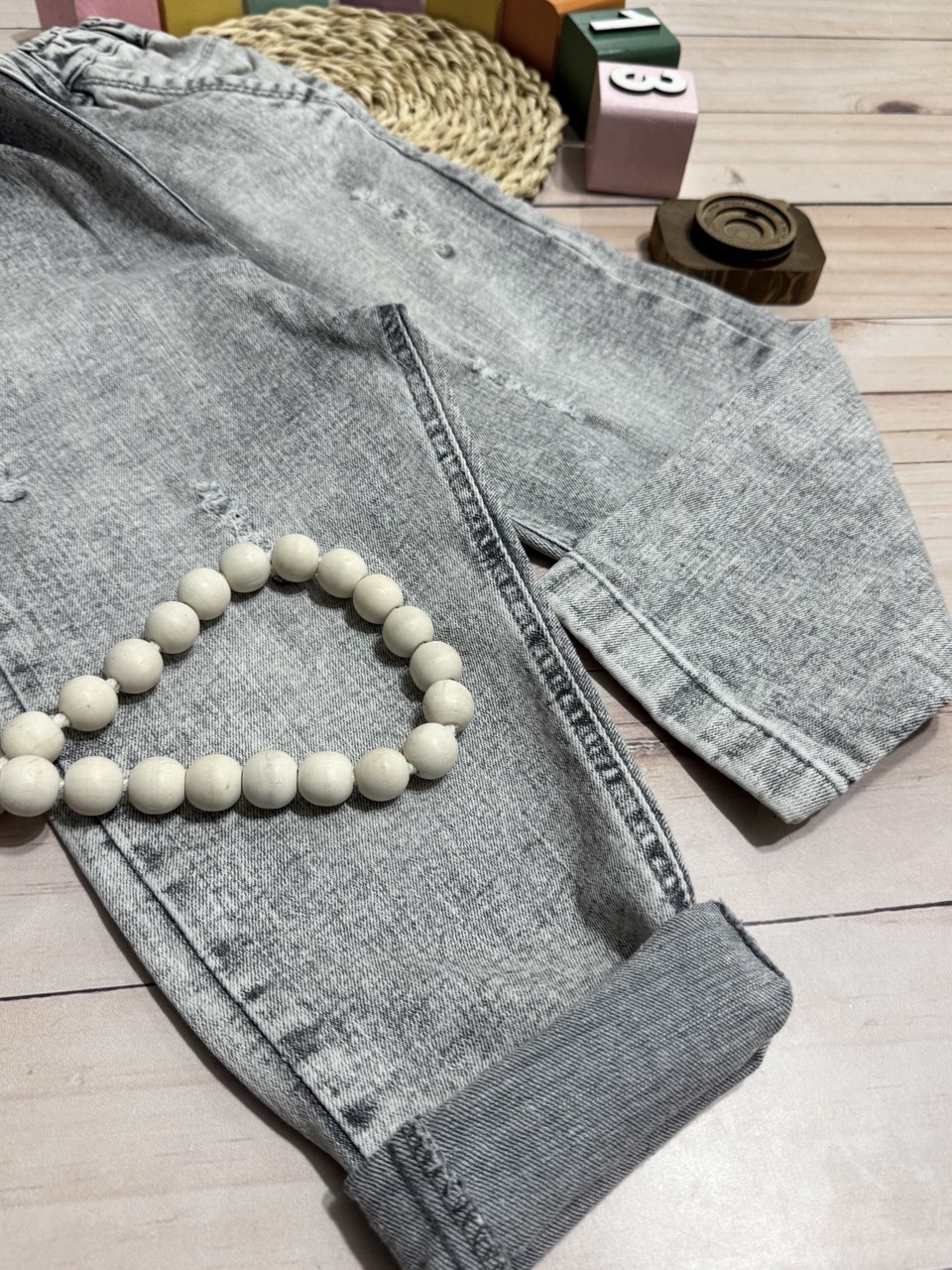 عکس محصول شلوار جین مام استایل - شماره 1