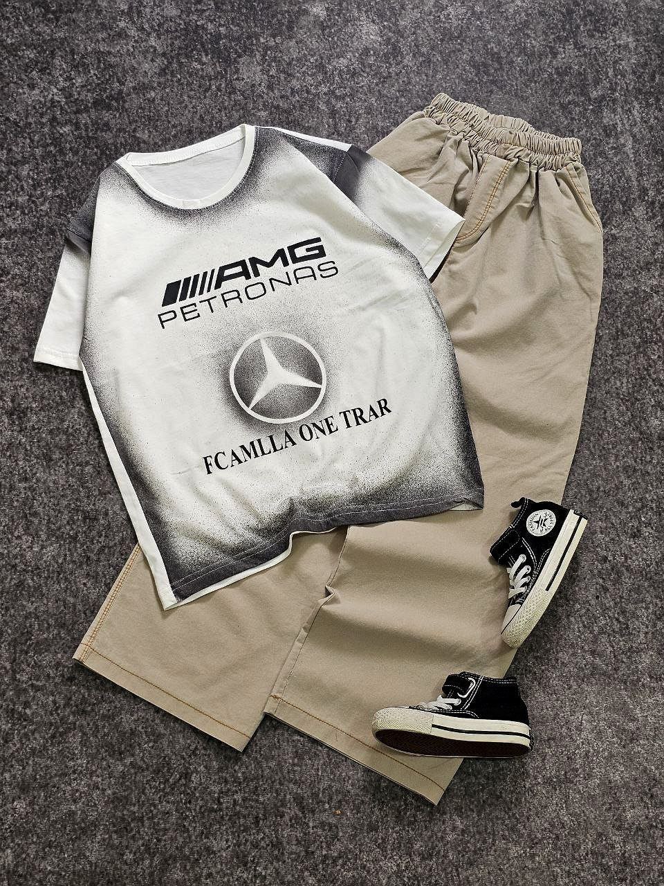 عکس محصول ست تیشرت + شلوار بگ بنز - شماره 2