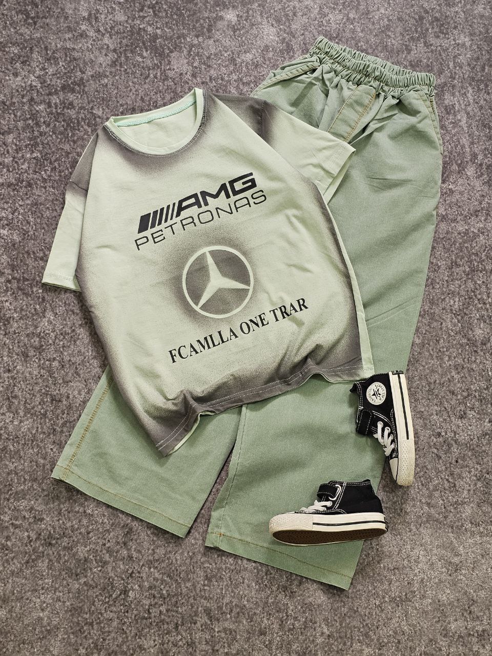 عکس محصول ست تیشرت + شلوار بگ بنز - شماره 1