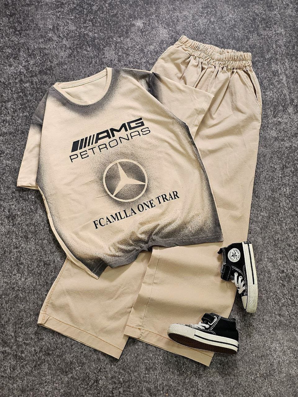 عکس محصول ست تیشرت + شلوار بگ بنز - شماره 3