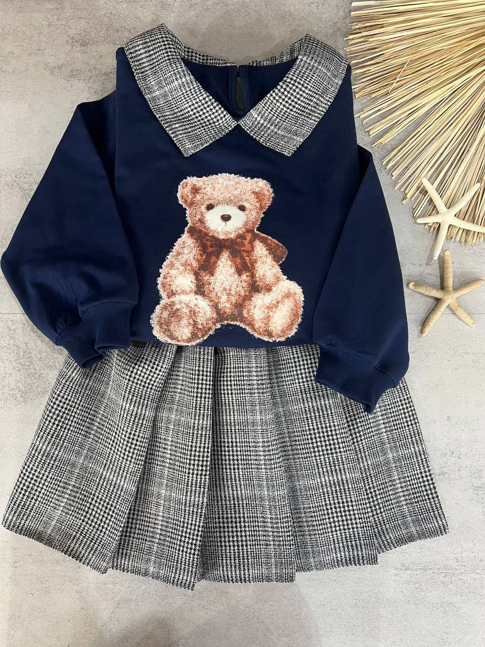 عکس محصول شومیز تدی + دامن - شماره 2