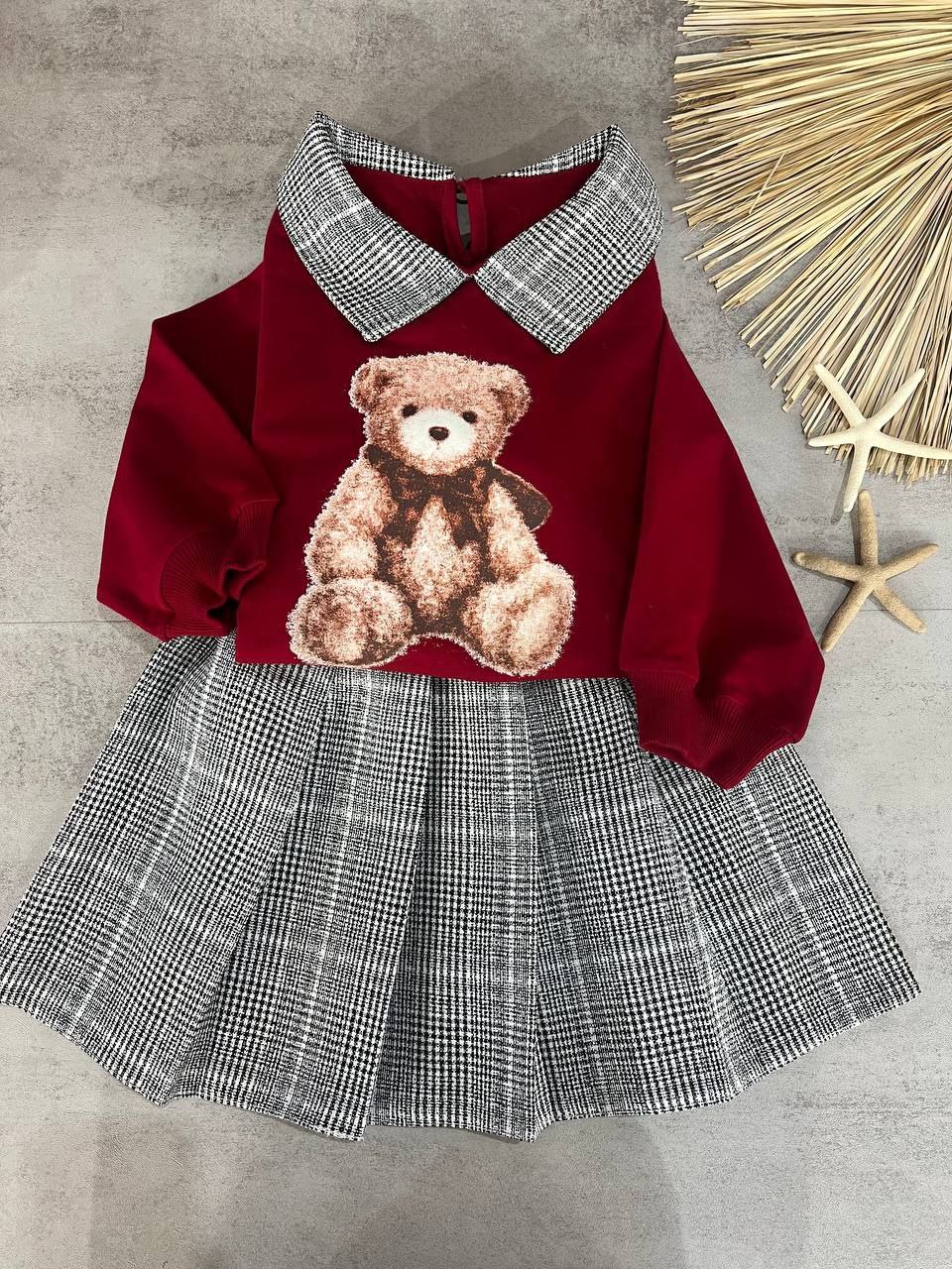 عکس محصول شومیز تدی + دامن - شماره 1