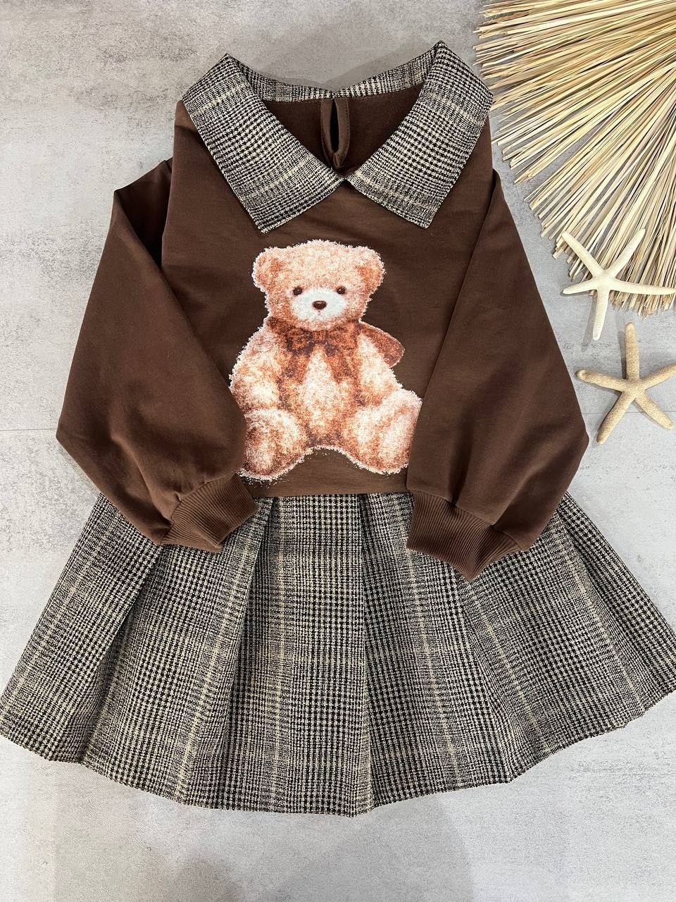 عکس محصول شومیز تدی + دامن - شماره 3