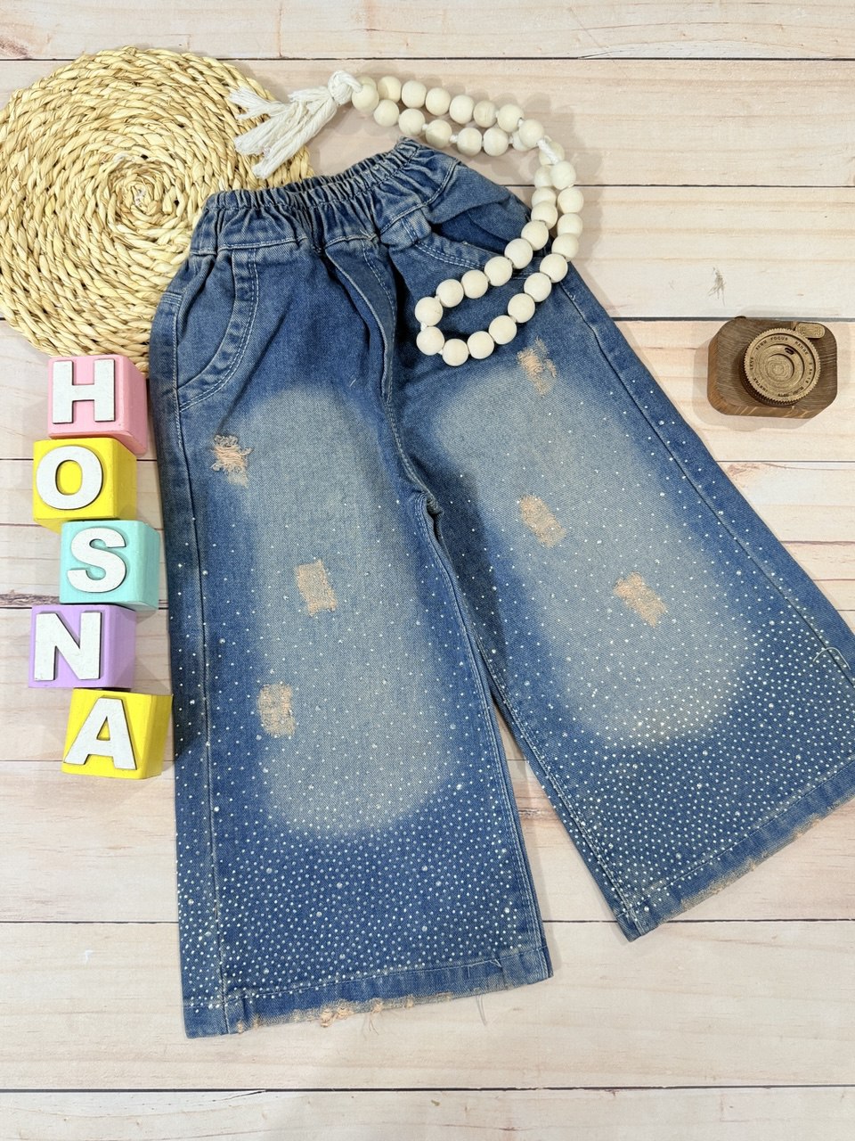 عکس محصول شلوار شافل نگین دار جدید - شماره 3