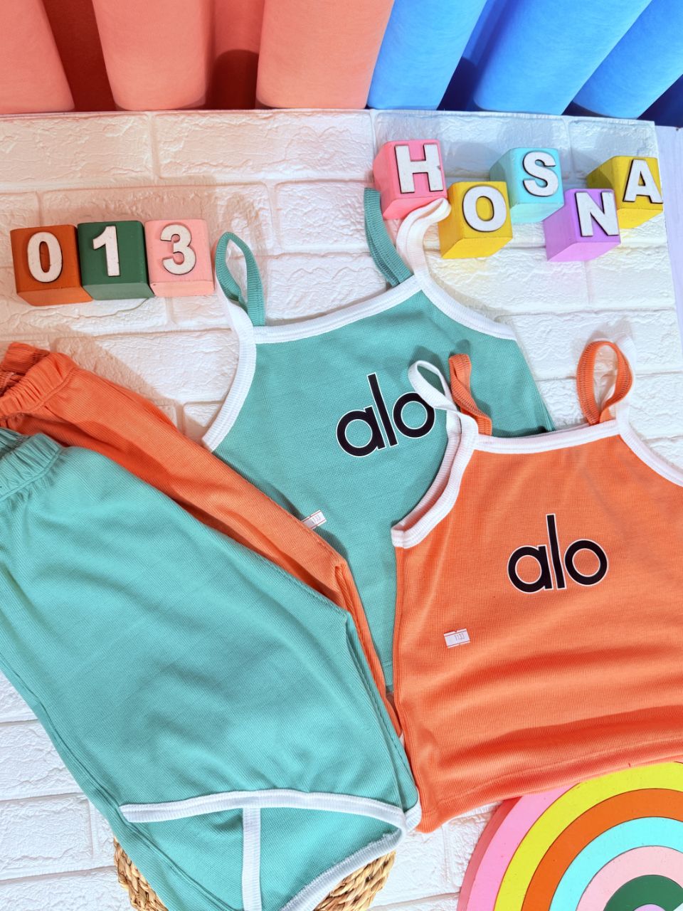عکس محصول ست تاپ و شلوارک alo - شماره 2