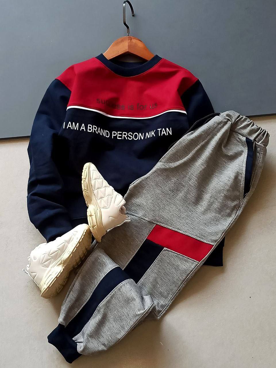 عکس محصول ست بلوز شلوار موفقیت دو رنگ - شماره 1