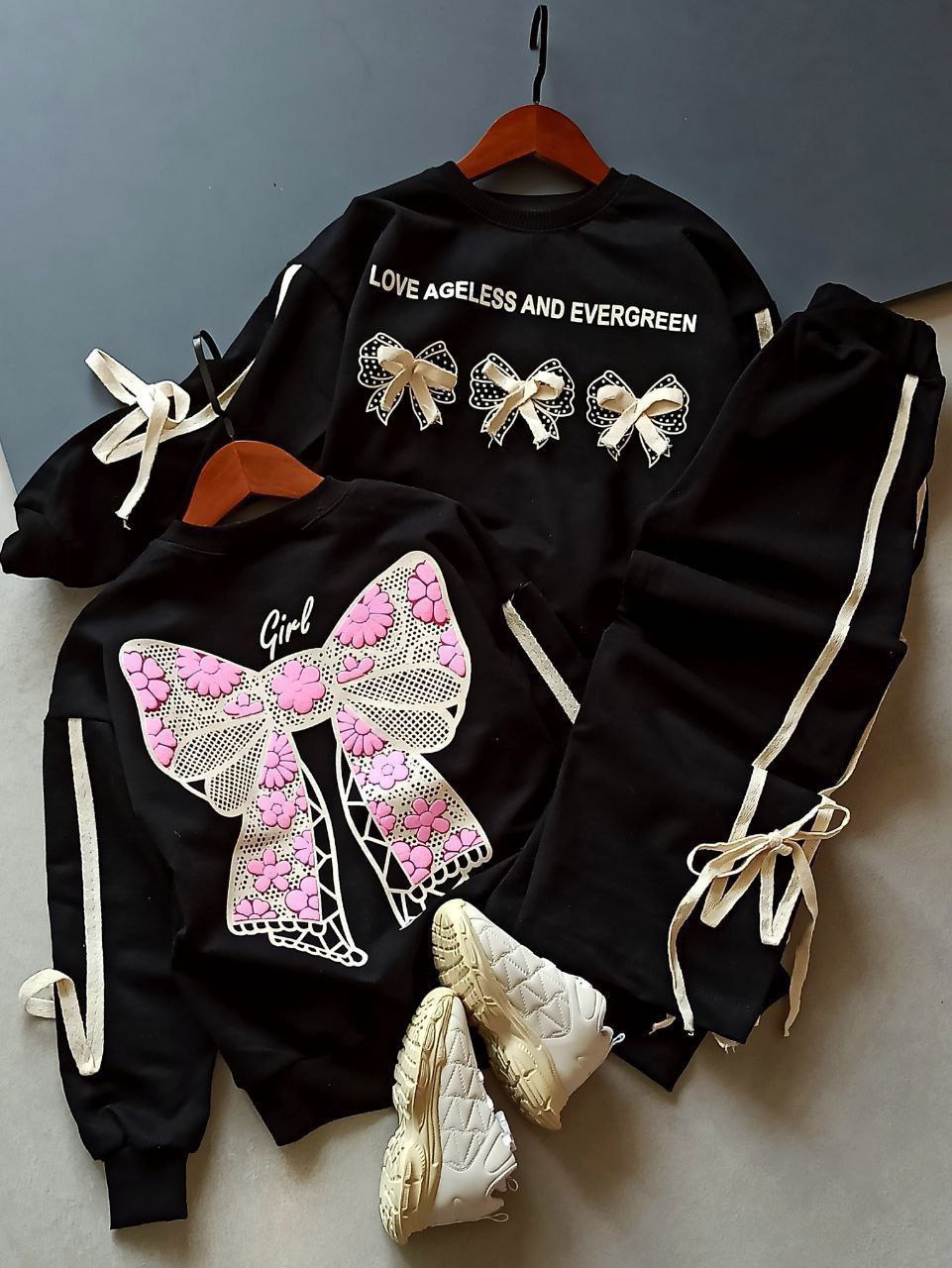 عکس محصول بلوز شلوار پاپیون پفکی - شماره 1