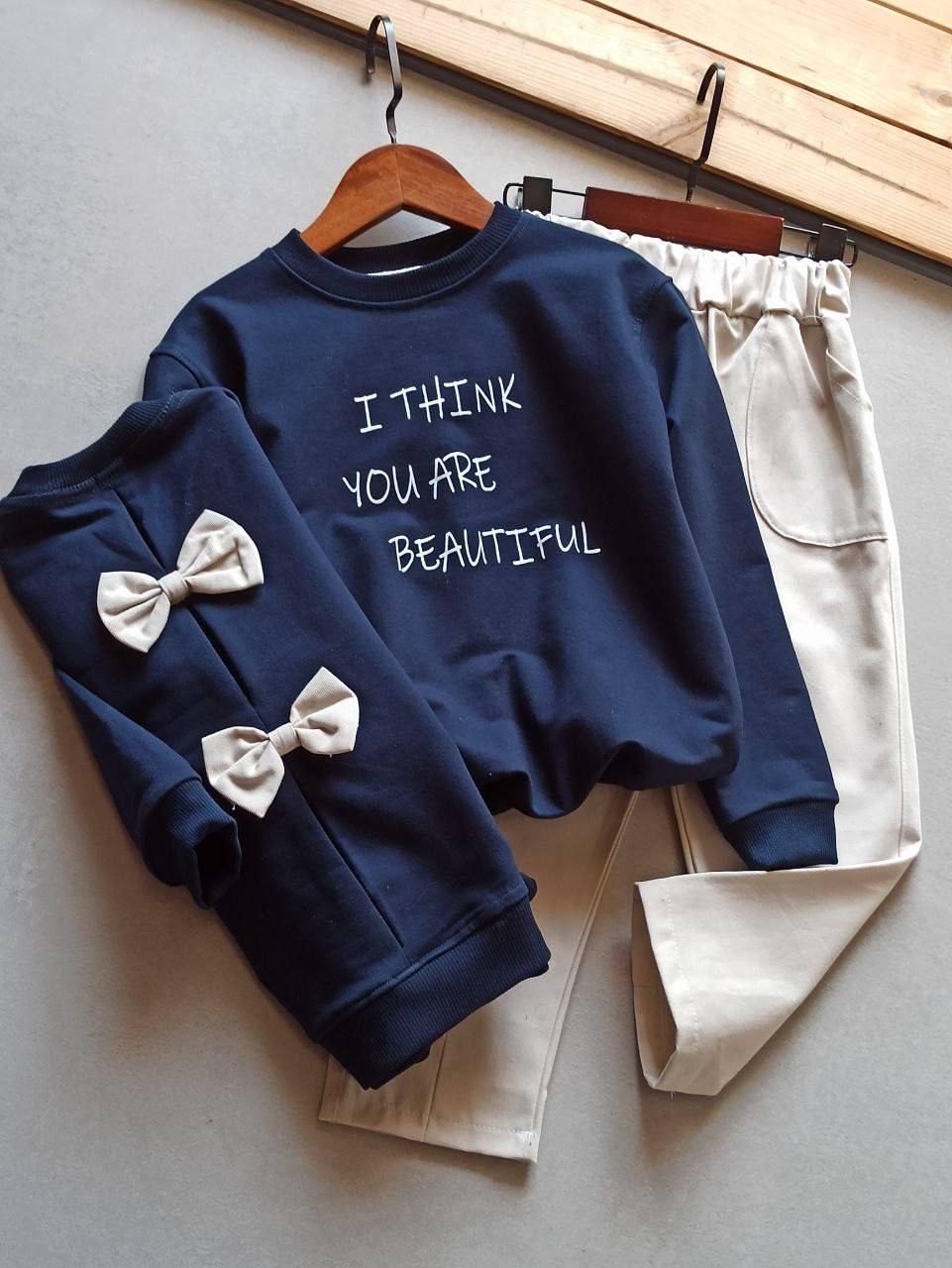 عکس محصول ست beautiful با شلوار کتان - شماره 4