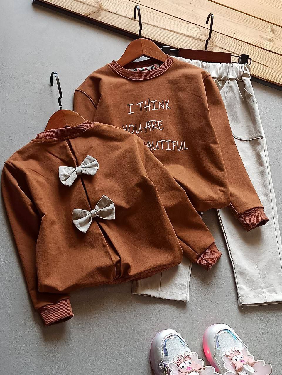 عکس محصول ست beautiful با شلوار کتان - شماره 2