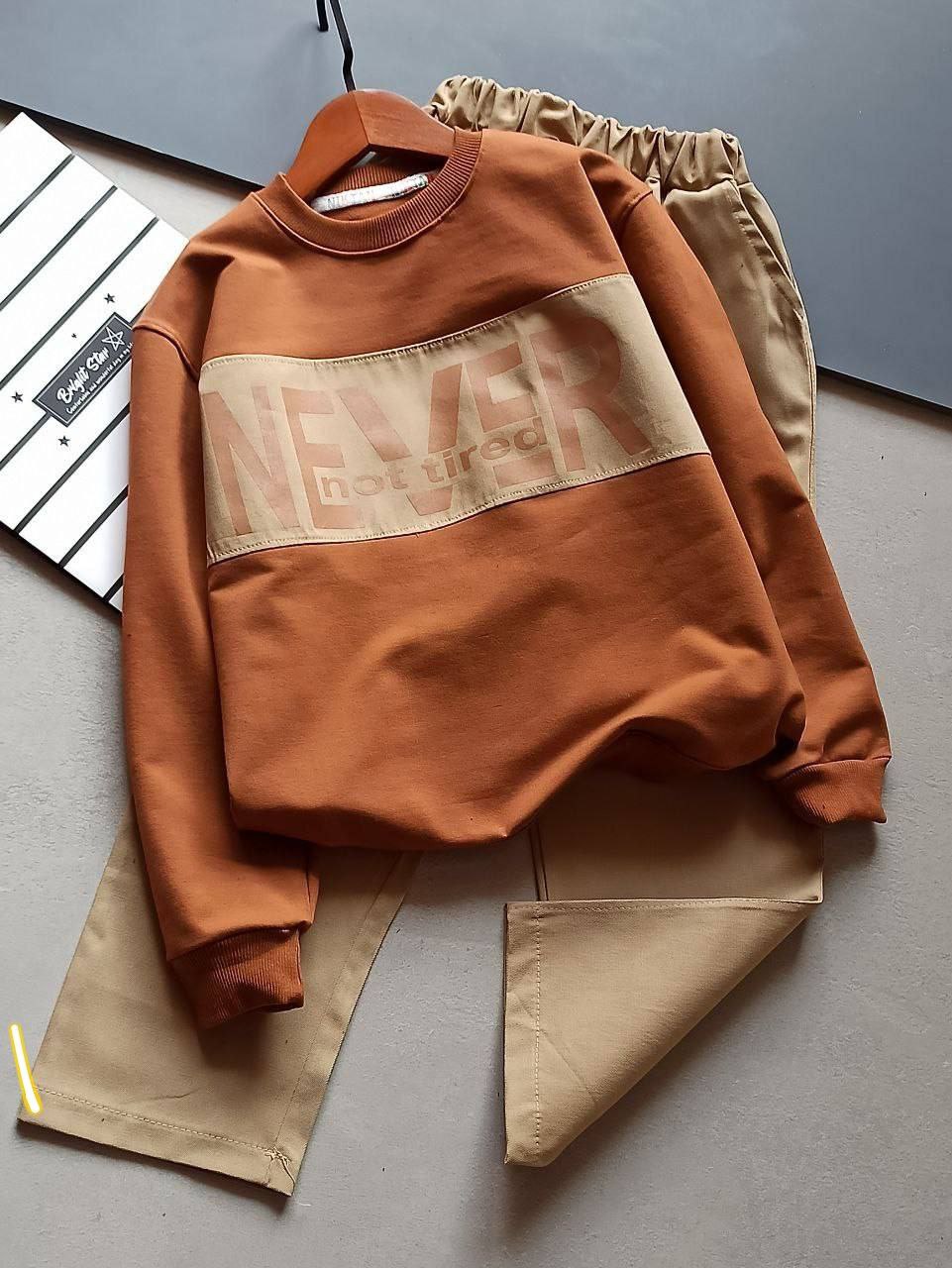عکس محصول ست بلوز با شلوار کتان never - شماره 1