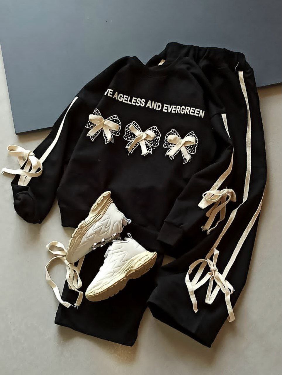 عکس محصول بلوز شلوار پاپیون پفکی - شماره 6