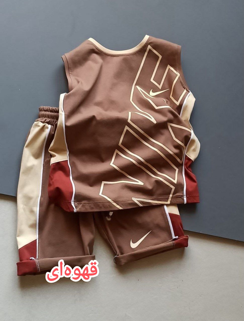 عکس محصول ست تاپ شلوارک نایک جدید - شماره 1