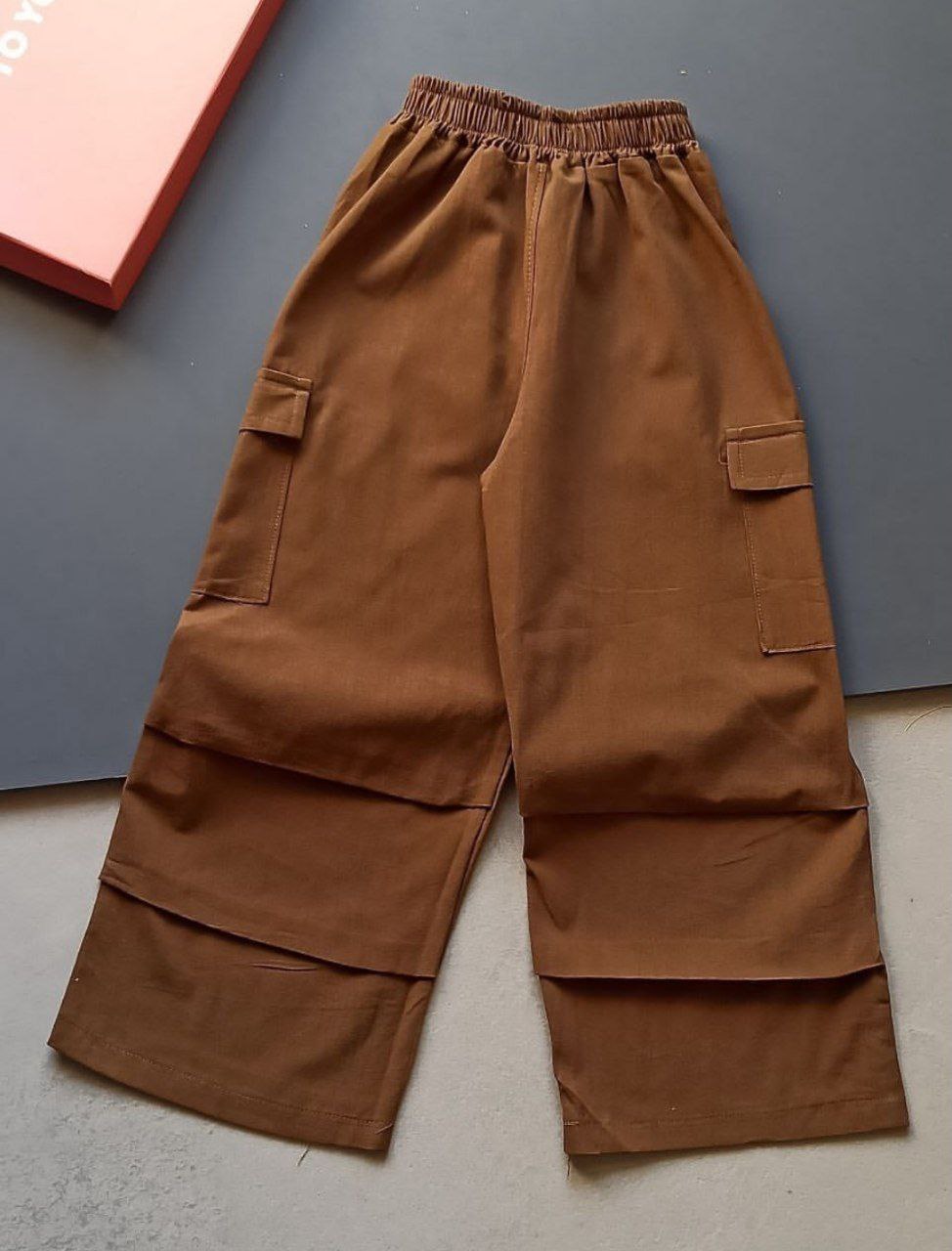 عکس محصول ست کراپ با شلوار بگ baby dall - شماره 2