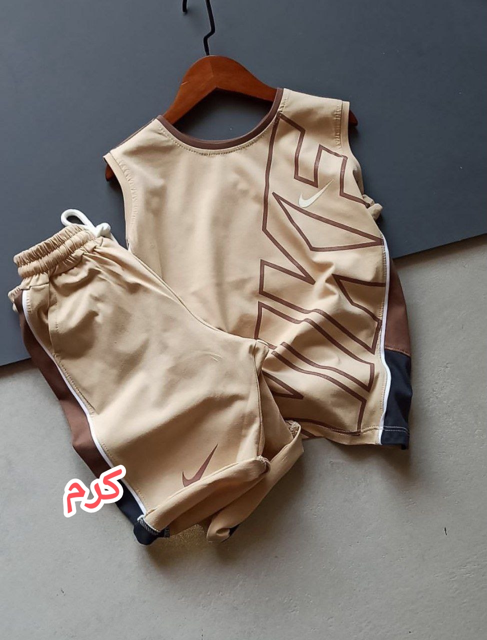 عکس محصول ست تاپ شلوارک نایک جدید - شماره 2