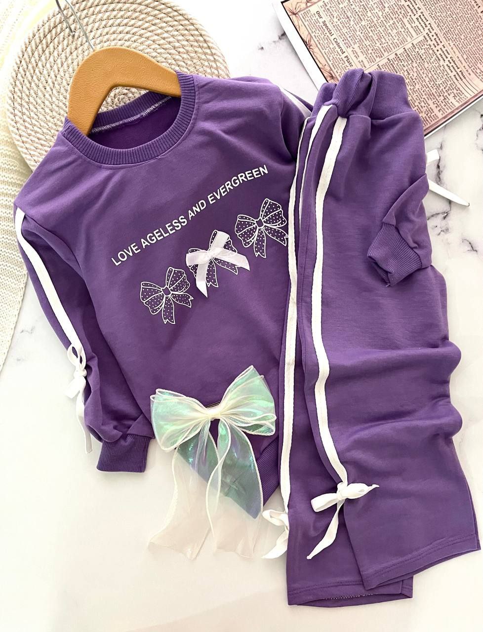 عکس محصول ست بلوز شلوار سه پاپیون - شماره 1