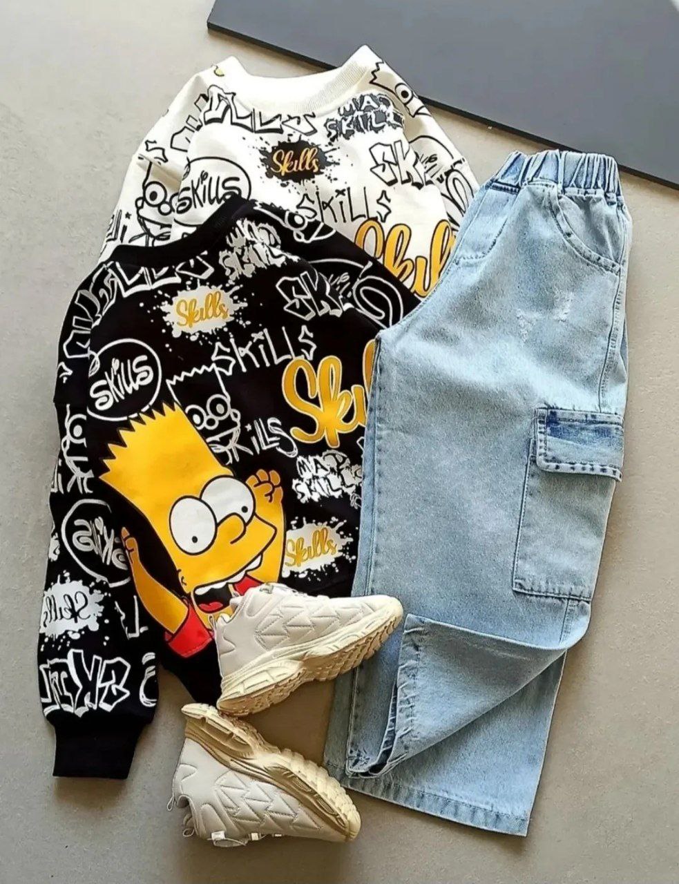 عکس محصول ست سیمپسون ها با شلوار لی - شماره 1
